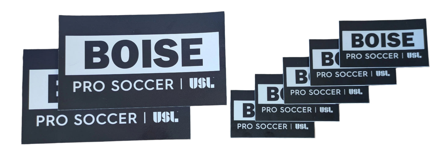 Boise Pro Soccer Sticker Pack